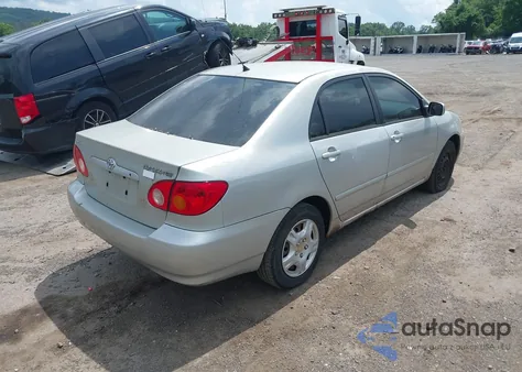 2003 Toyota Corolla Le из США, поврежденный, VIN 2T1BR38E73C119836